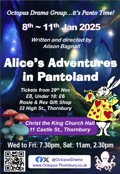 ‘Alice’s Adventures in Pantoland’ competition